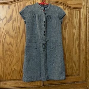 Kids dark grey sparkly dress